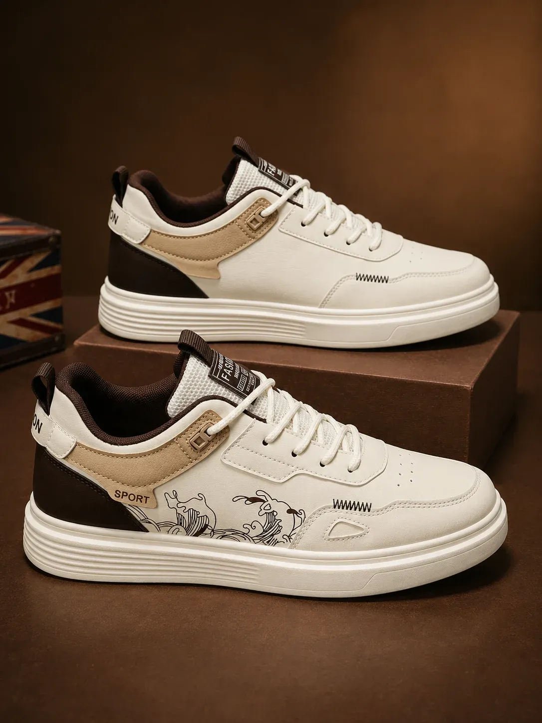 Men's Premium Casual Sneakers | Lightweight Comfortable Daily Wear